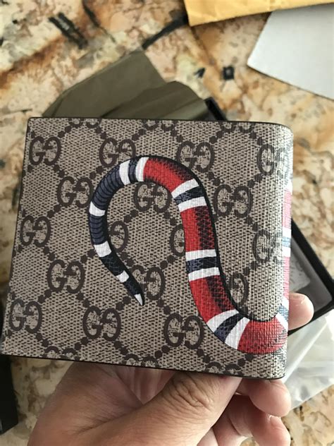 how much is gucci snake wallet